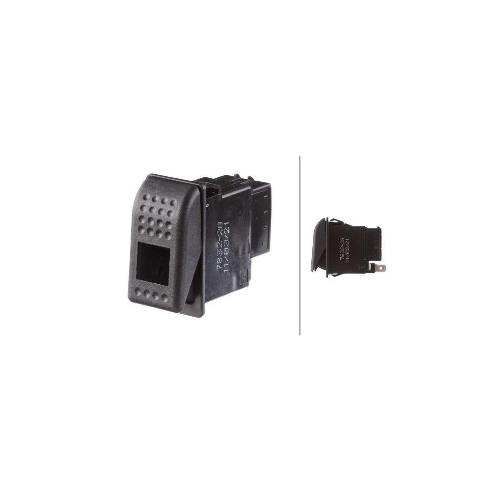 Выключатель аварийной сигнализации HELLA 6HH 007 832-281 для LIEBHERR KUBOTA MANITOU AGRIFAC, фото №1 Выключатель аварийной сигнализации HELLA 6HH 007 832-281 для LIEBHERR KUBOTA MANITOU AGRIFAC, фото №1