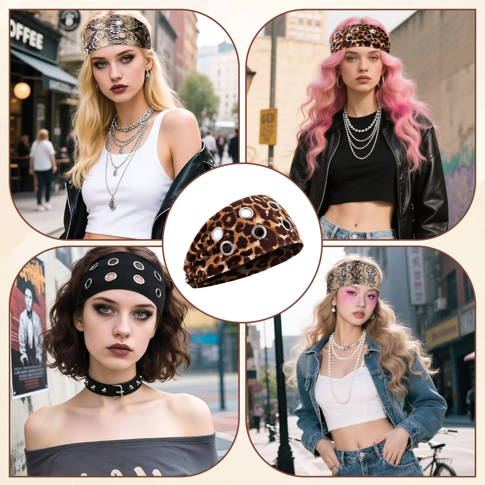 Пов'язка на голову VelvetGlow Жіноча, фото №7