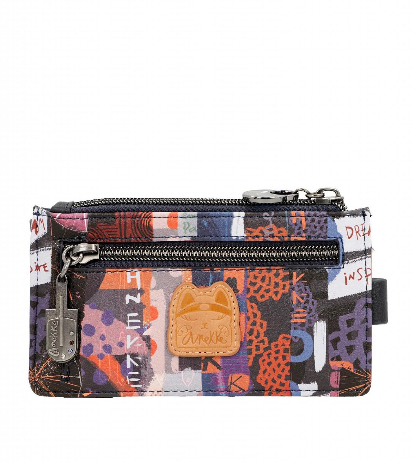 Кошелек Anekke Contemporary Cartoon RFID Protected Faux Leather Разноцветный, фото №3