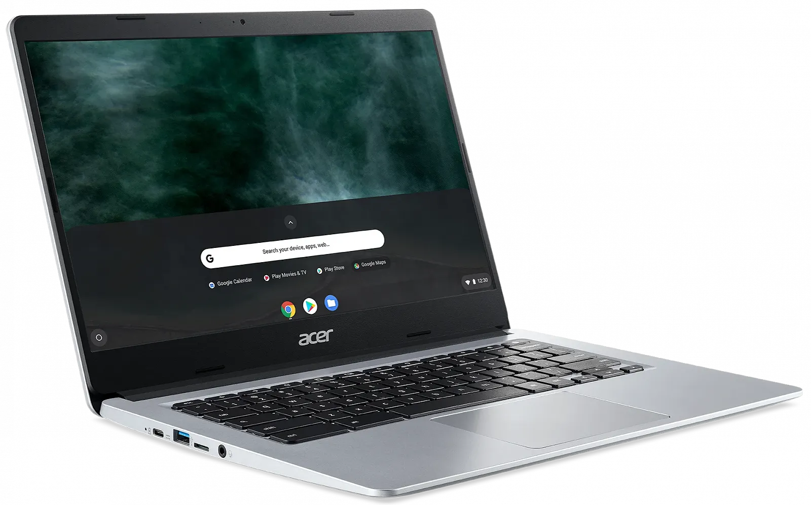 Сенсорний ноутбук 14" Acer CB314-1HT-P2DF Intel Pentium N5030 RAM 8GB eMMC 64GB Chrome OS (UKR), фото №3