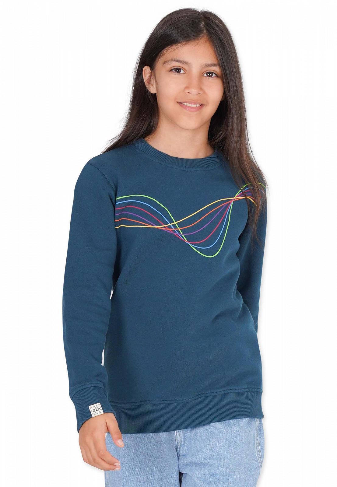 Дитячий світшот Band of Rascals Frequency з органічної бавовни, фото №3