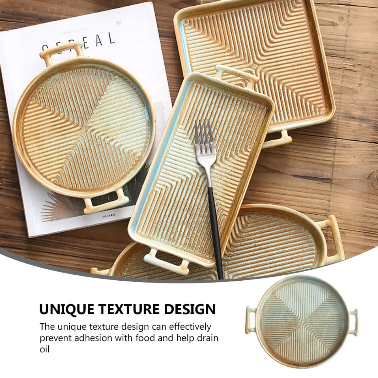 Форма для выпекания GLEAVI керамическая круглая, фото №9 Форма для выпекания GLEAVI керамическая круглая, фото №9