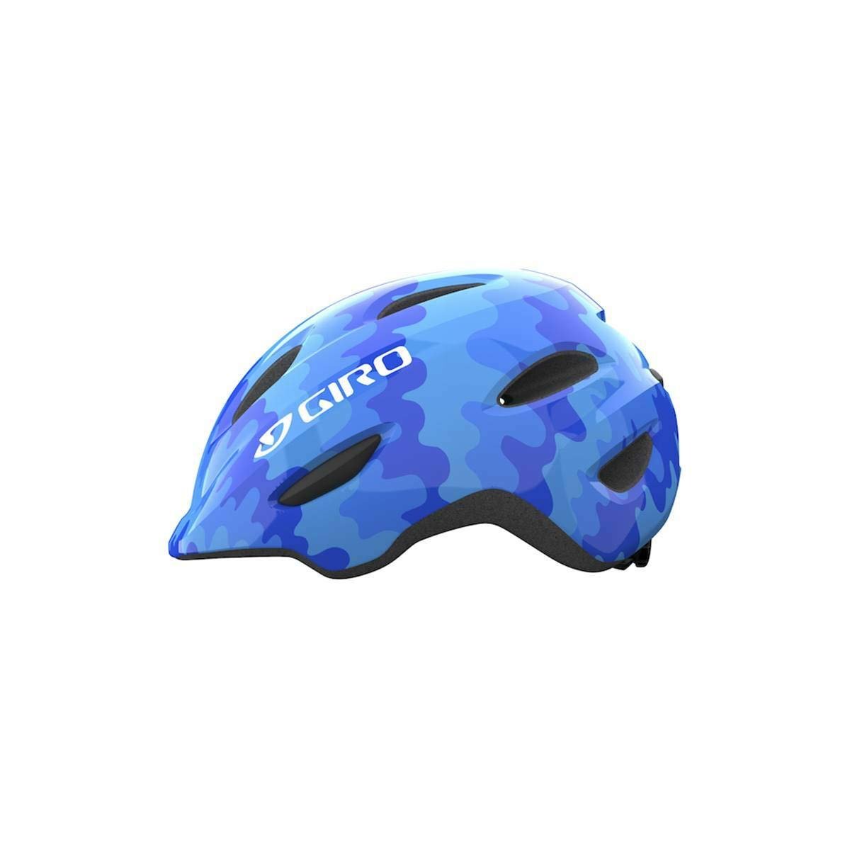 Шлем велосипедный Unisex Youth Giro Scamp, XS, Blue Splash 21, фото №1