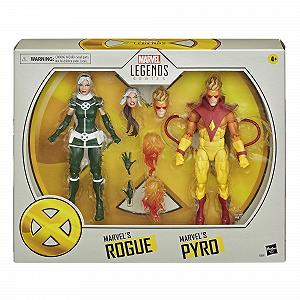 Фігурки X-Men Marvel Hasbro Legends Series Роуг і Пайро, 15 см, з 6 аксесуарами synthetic.ua - Фото 1