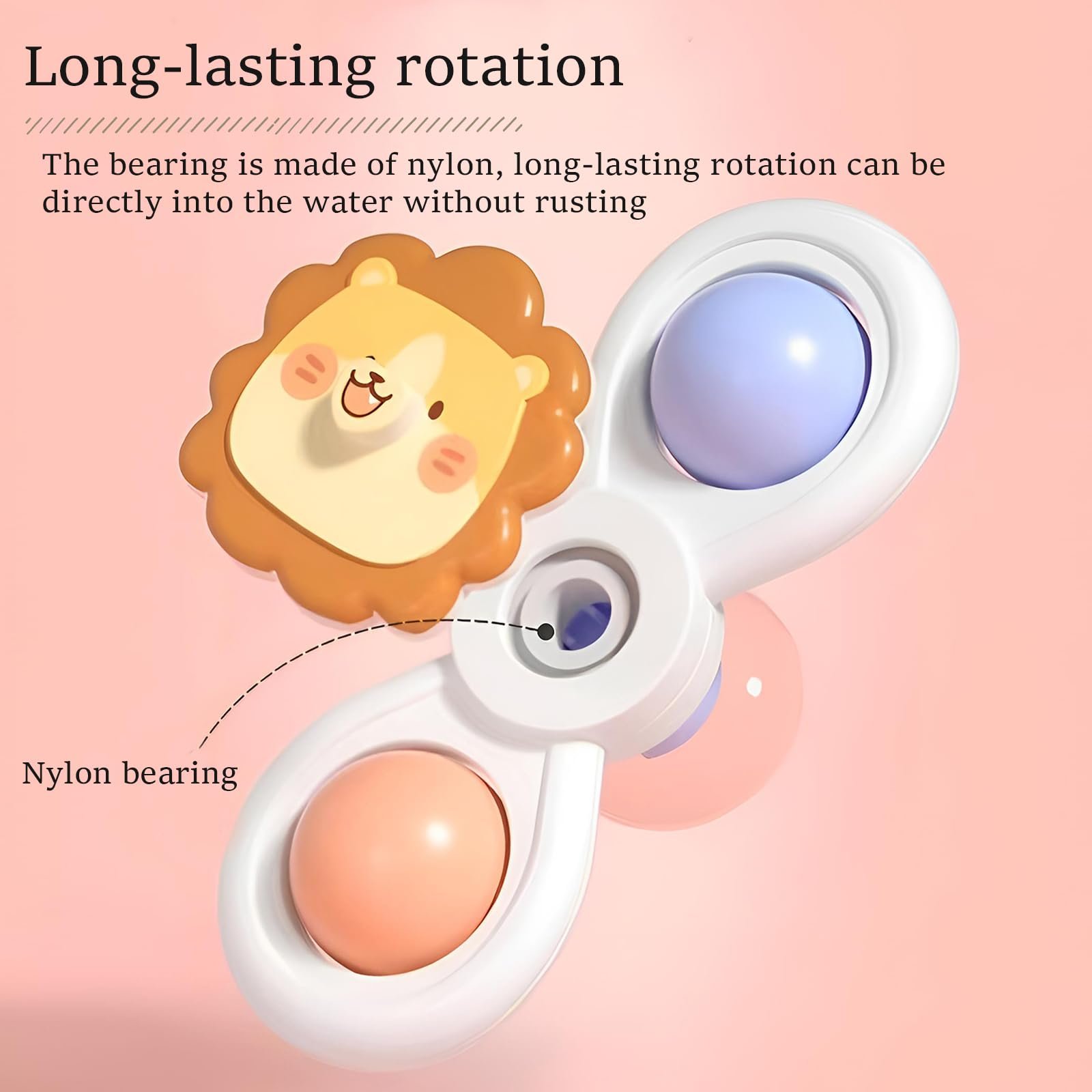 Игрушка на присосках для малышей 6 шт., фото №5