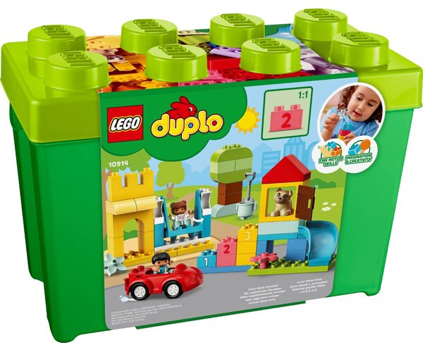Дизайнер LEGO DUPLO Велика коробка з кубіками 10914, фото №4