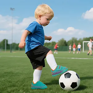 Футбольные бутсы JABASIC для малышей (для мальчиков и девочек 0-3 лет) - Размер 3-6 synthetic.ua - Фото 1