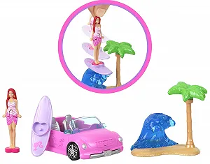 Набір іграшок Barbie Mini BarbieLand / З маленькою лялькою та автомобілем / Від 4 років - Фото 1
