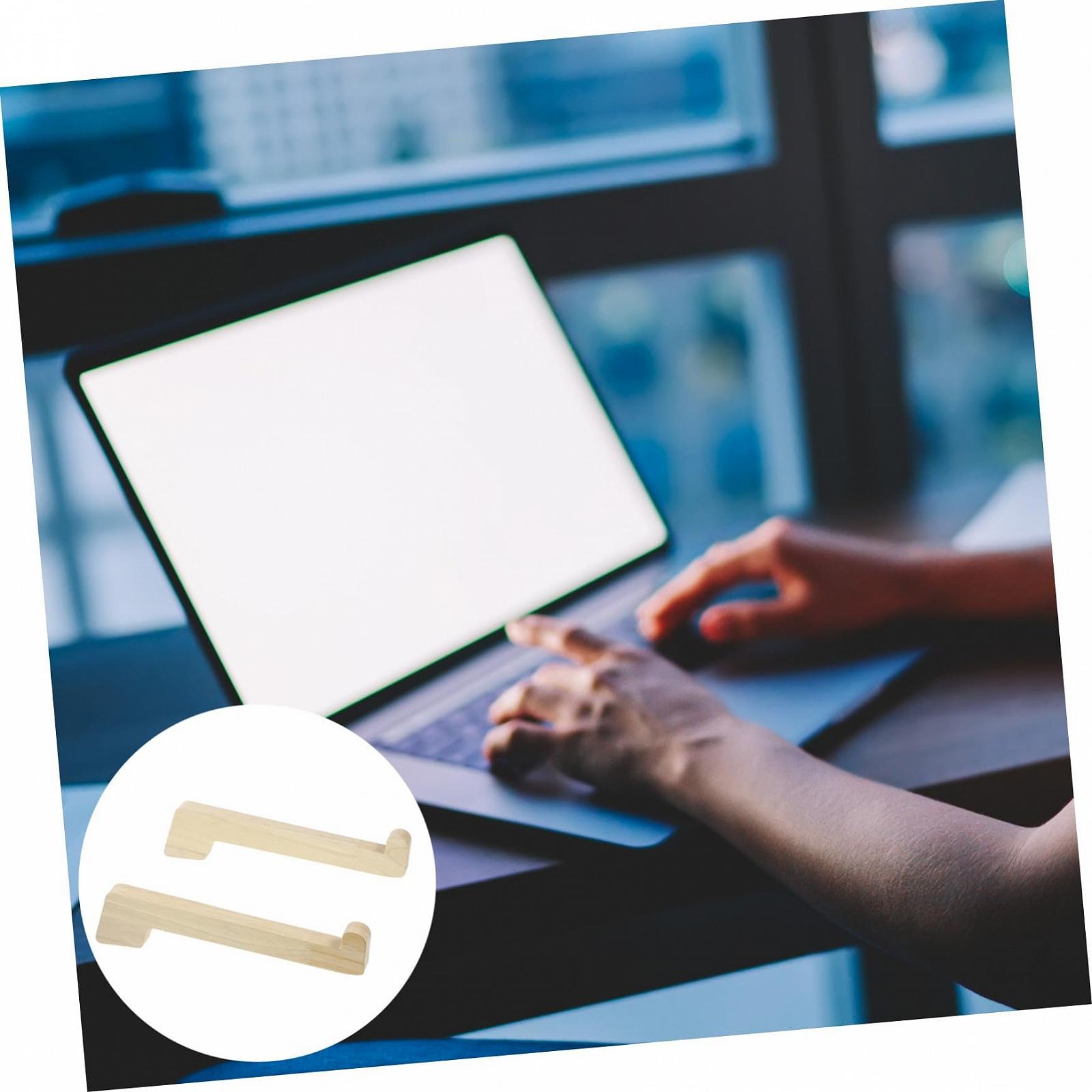 Підставка для ноутбука Деревʼяна Настільна модель 2 шт, фото №6 Підставка для ноутбука Деревʼяна Настільна модель 2 шт, фото №6