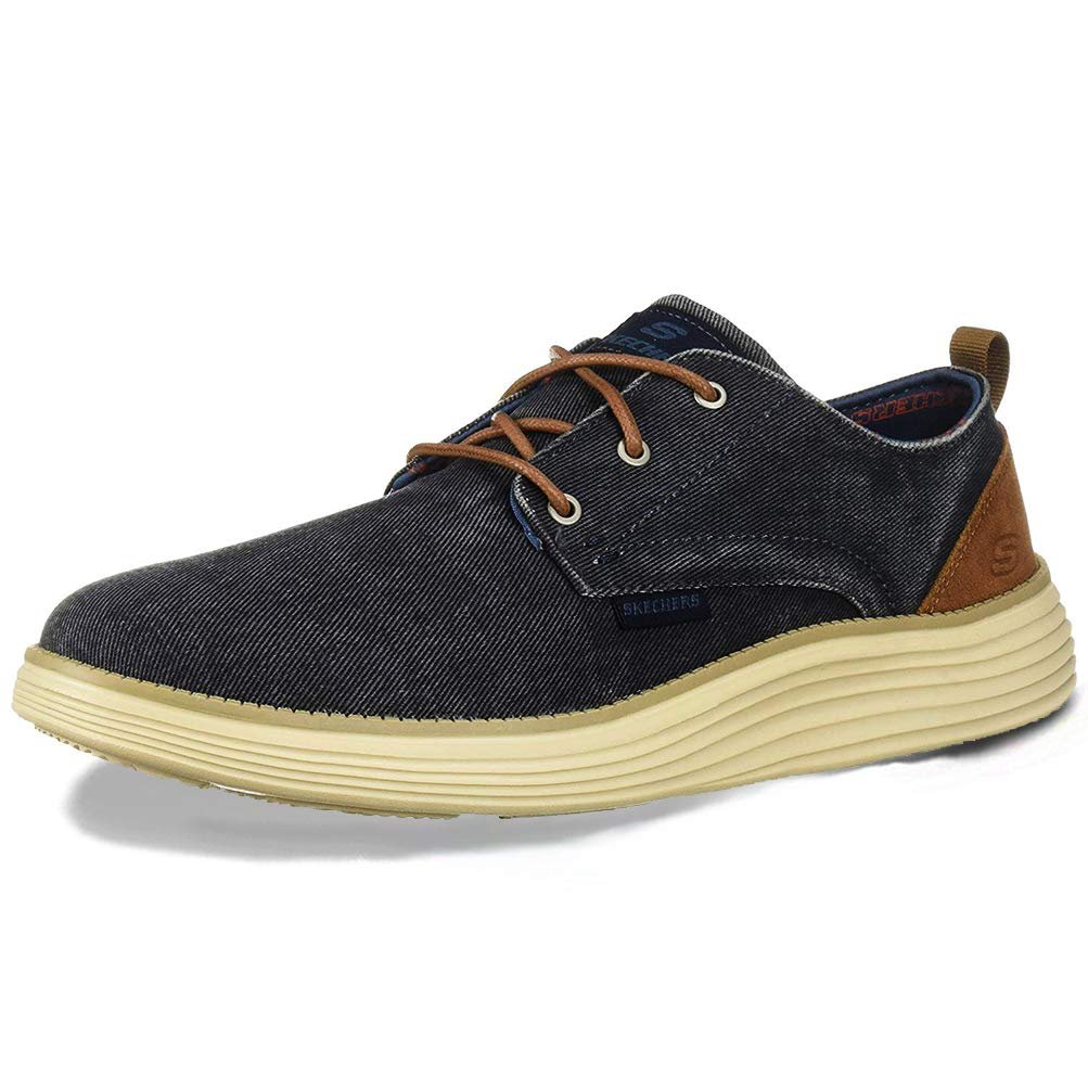 Черевики SKECHERS Status 2.0 Pexton Oxford, Чорний, Маленький, фото №1