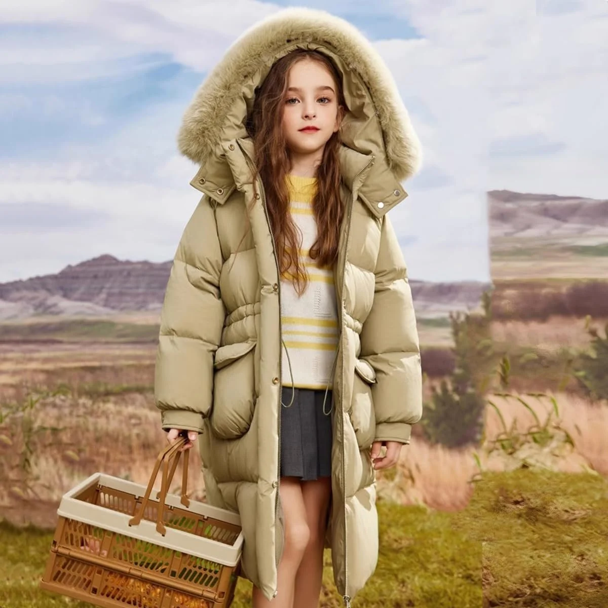 Зимова куртка Tilozs, середньої довжини, зимове пальто, фото №3