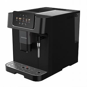 Полностью автоматическая кофемашина GRUNDIG KVA 6230 с насадкой для вспенивания молока, нержавеющая стальная мельница с 13 уровнями помола, контейнер для зерен 250 г, съемный резервуар для воды 2 литра, давление помпы 19 бар - Фото 1
