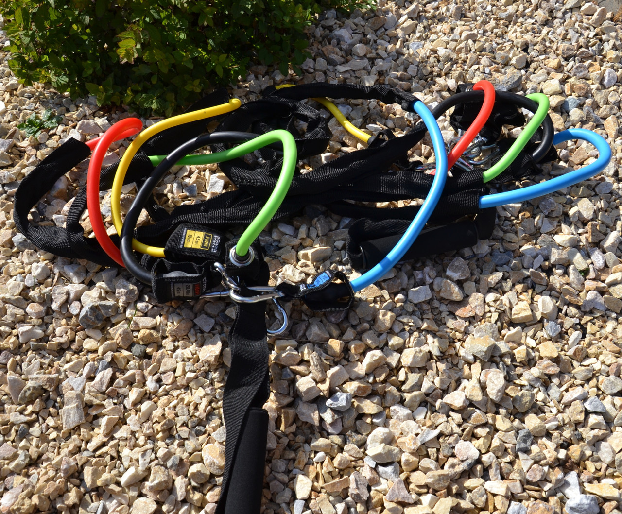 Набір трубчастих еспандерів Power System PS-4099 Total Expander Set 5шт до 55 кг, фото №9