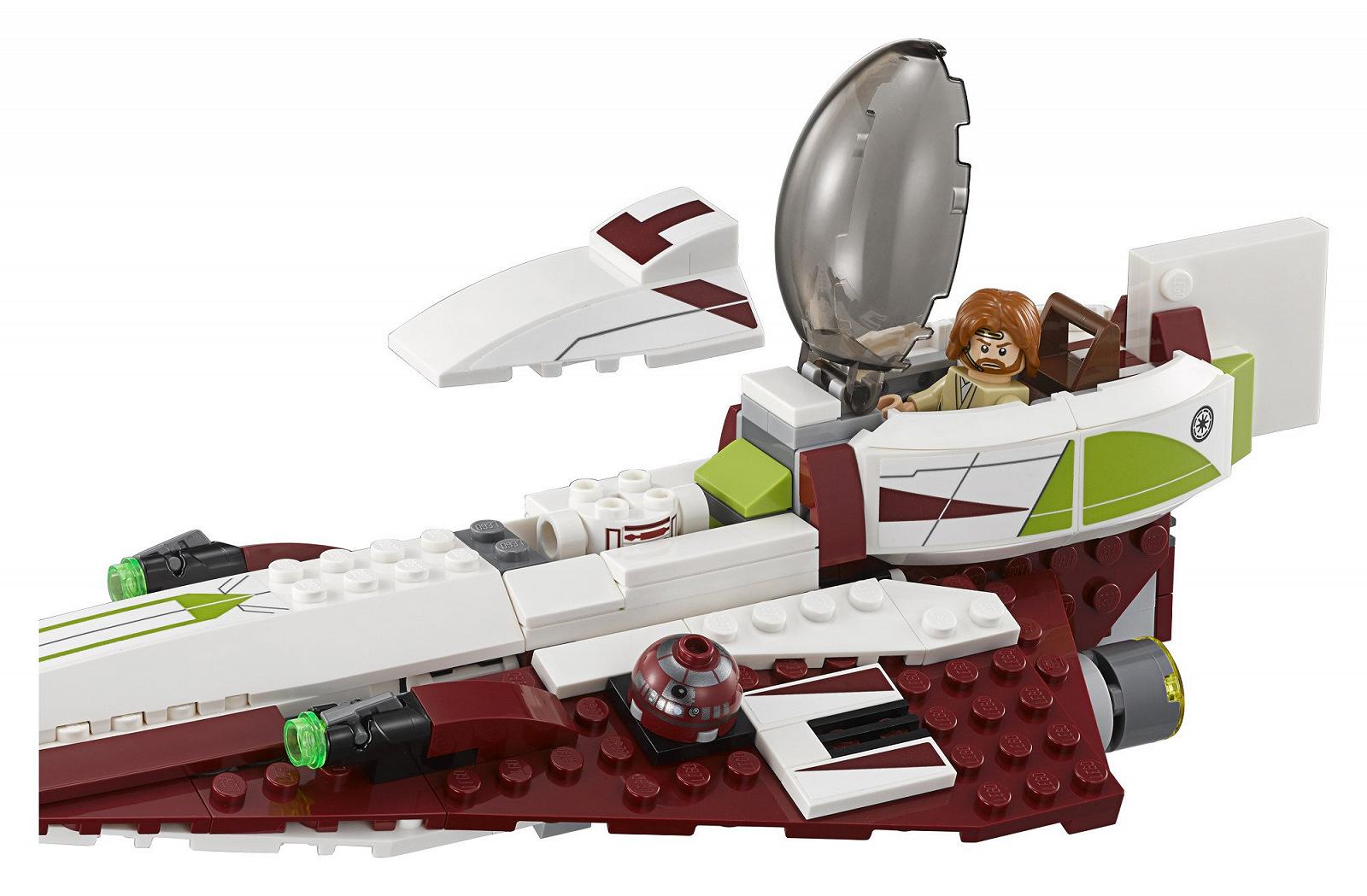 Конструктор Lego Star Wars 75191 - Jedi Starfighter™ з гіпердрайвом, фото №6