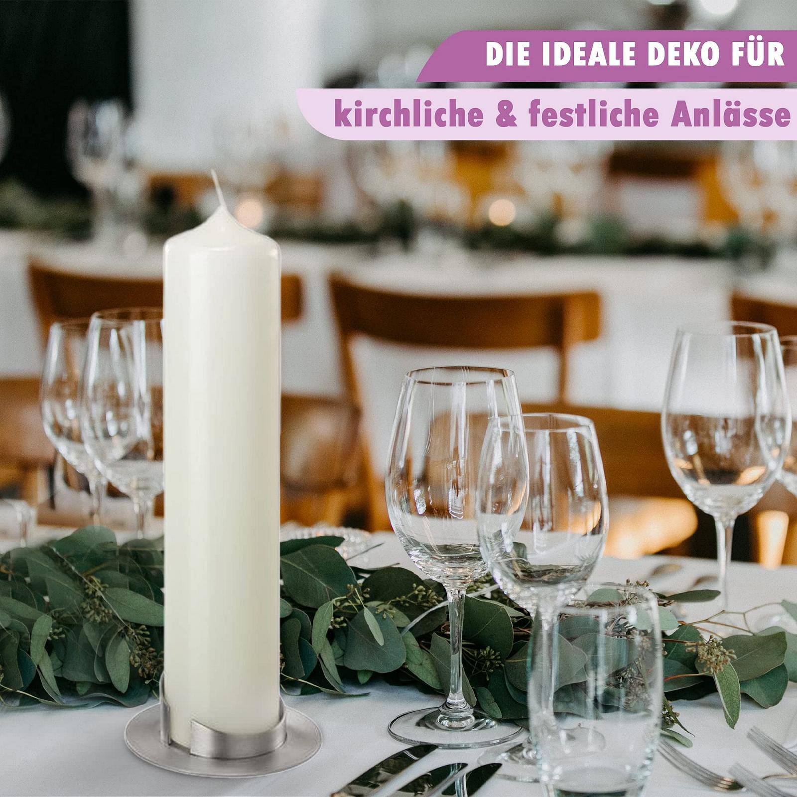 Підсвічник WikaKerzen Brushed Brass 6 см Срібний, фото №3 Підсвічник WikaKerzen Brushed Brass 6 см Срібний, фото №3