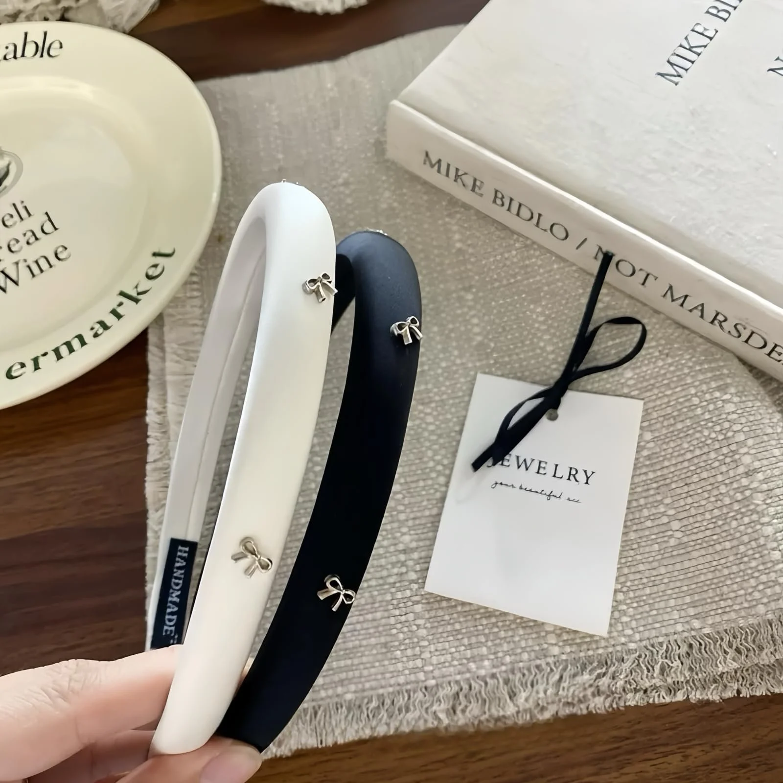 Набор обручей 3шт. Атласный, фото №5