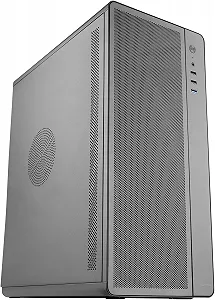 Корпус для ПК / Tacens AERO / Mid Tower / Без БЖ / Металева передня панель / Чорний - Фото 1