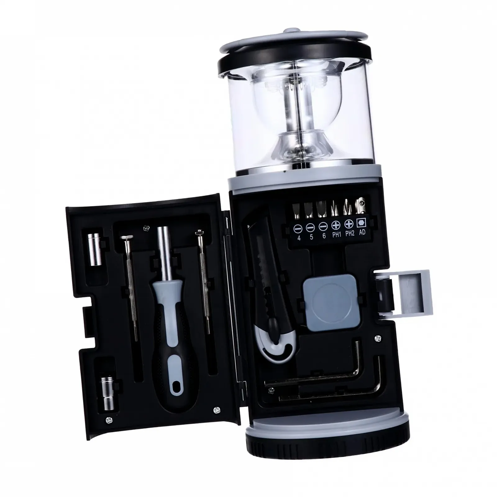 Ручной фонарь для кемпинга UKCOCO с набором инструментов, фото №1