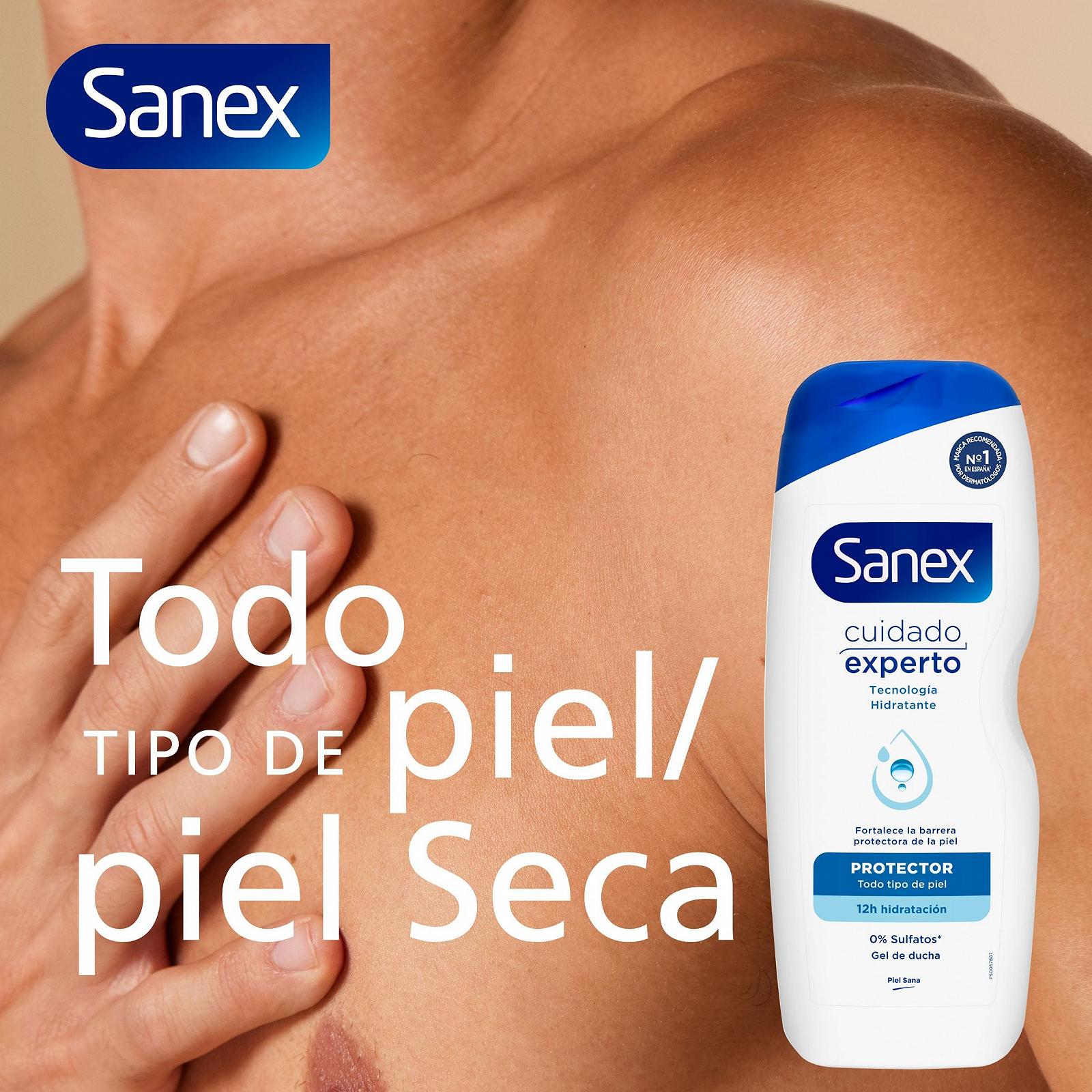 Набір гелів для душу Sanex Expert Care та Urea 4 x 600 мл, фото №5