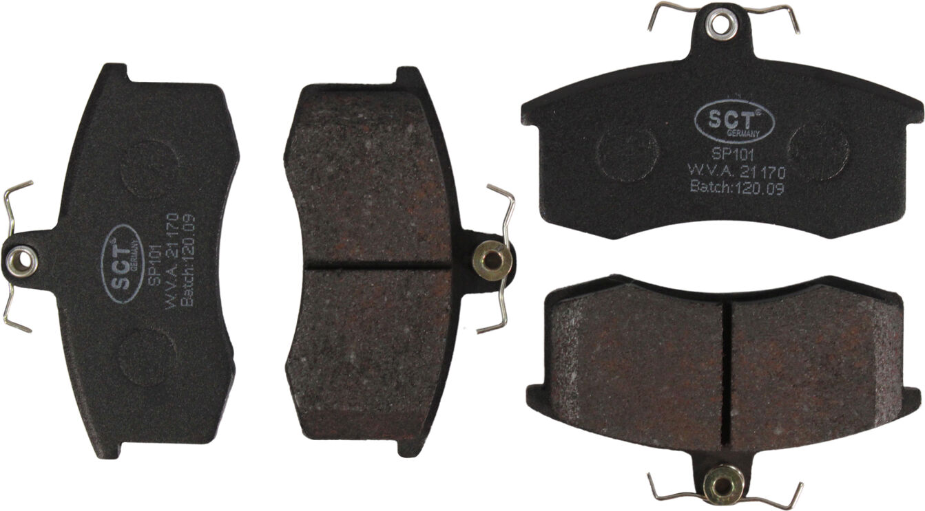 Колодки гальмівні 2108-099 передні SCT SP 101, фото №1
