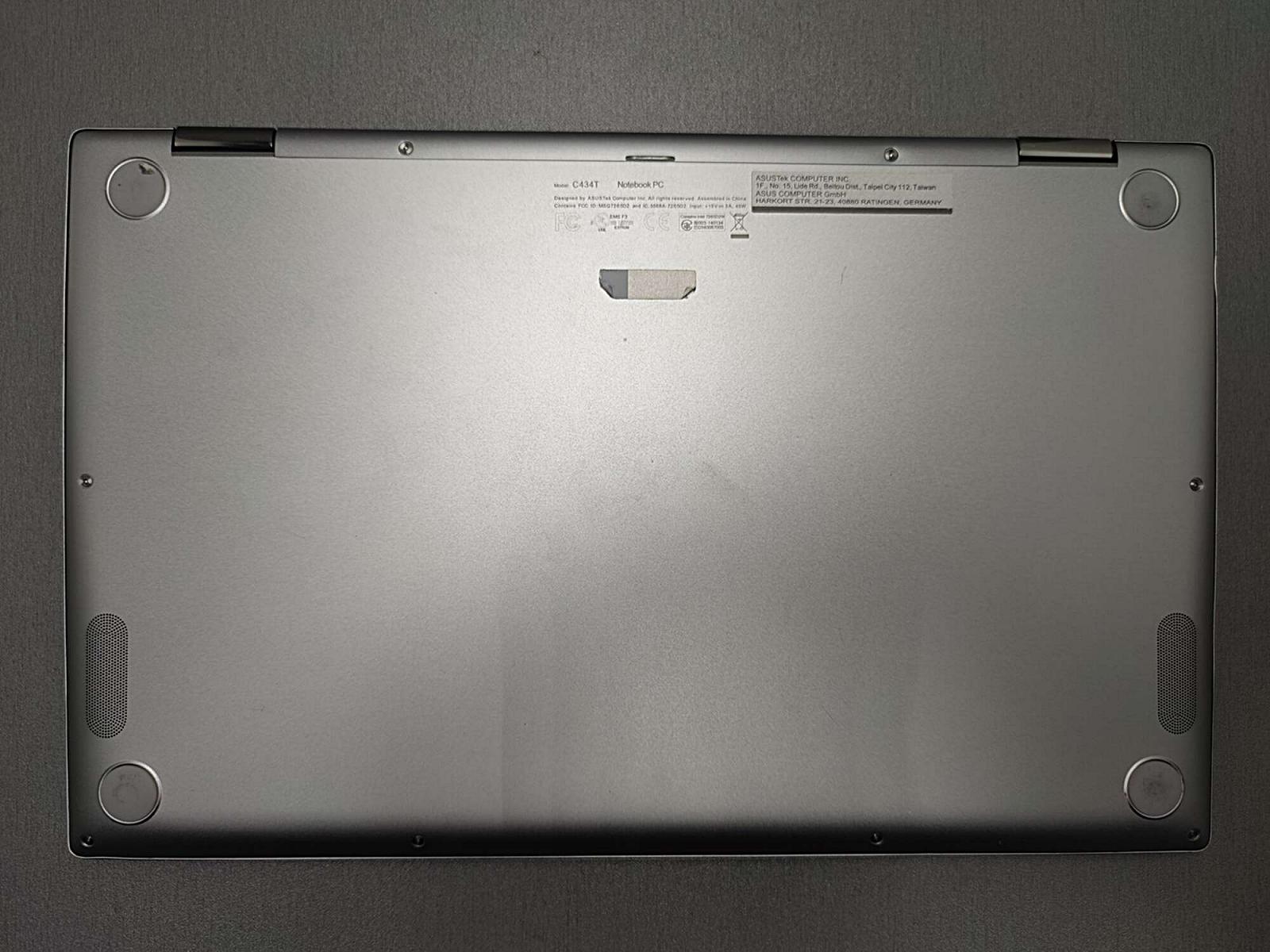 Ноутбук Asus Chromebook Flip C434 (14"/1920x1080/Intel Core m3-8100Y 1.1МГц/RAM 8GB/SSD 64GB Silver, фото №18