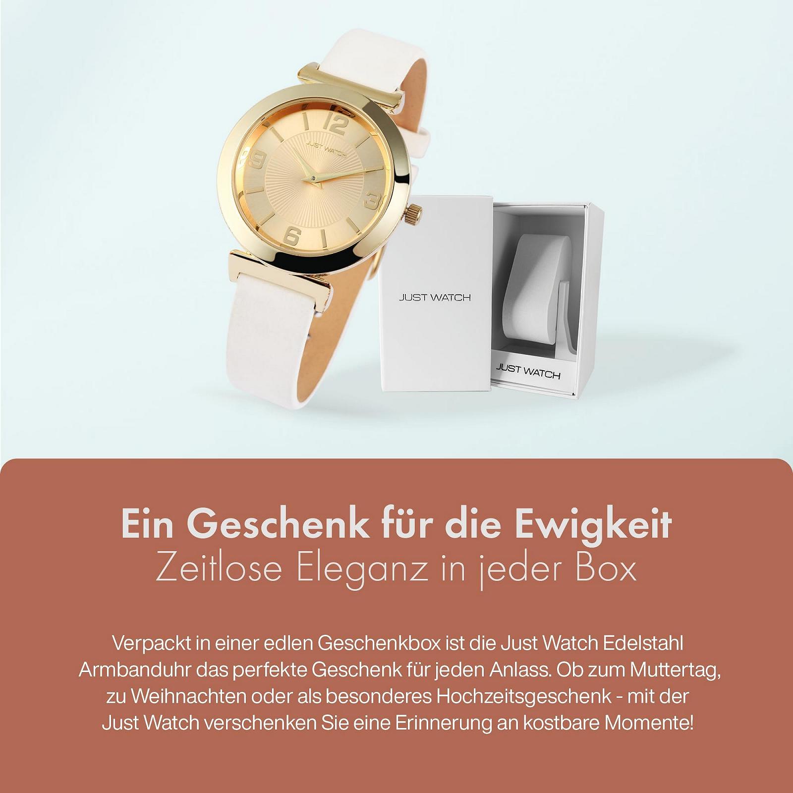 Жіночий годинник Just Watch Rosy JW10001 Шкіра Аналоговий Кварцовий, фото №6 Жіночий годинник Just Watch Rosy JW10001 Шкіра Аналоговий Кварцовий, фото №6