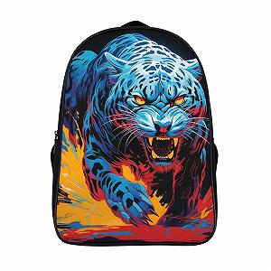 Шкільний рюкзак Leopard FPAKAKIIE для дівчаток-підлітків, великий рюкзак, шкільний рюкзак для трекінгу, рюкзак для школи, подорожей, шкільна сумка 40x28x16см - Фото 1