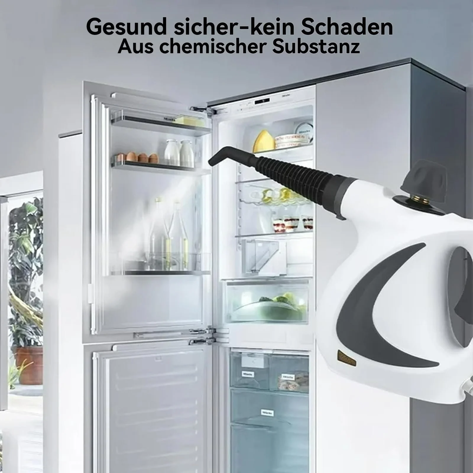 Пароочисник ручний Comdaliy 1050 Вт 3,2 бар червоний, фото №3