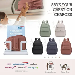 Рюкзак для ноутбука BAGROUPS 14 дюймів 40 x 30 x 15 см Водонепроникний synthetic.ua - Фото 1