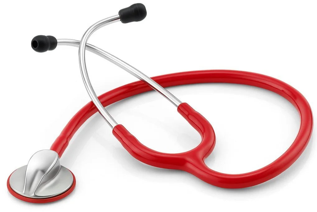 Стетоскоп Plaunac Червоний, фото №1 Стетоскоп Plaunac Червоний, фото №1