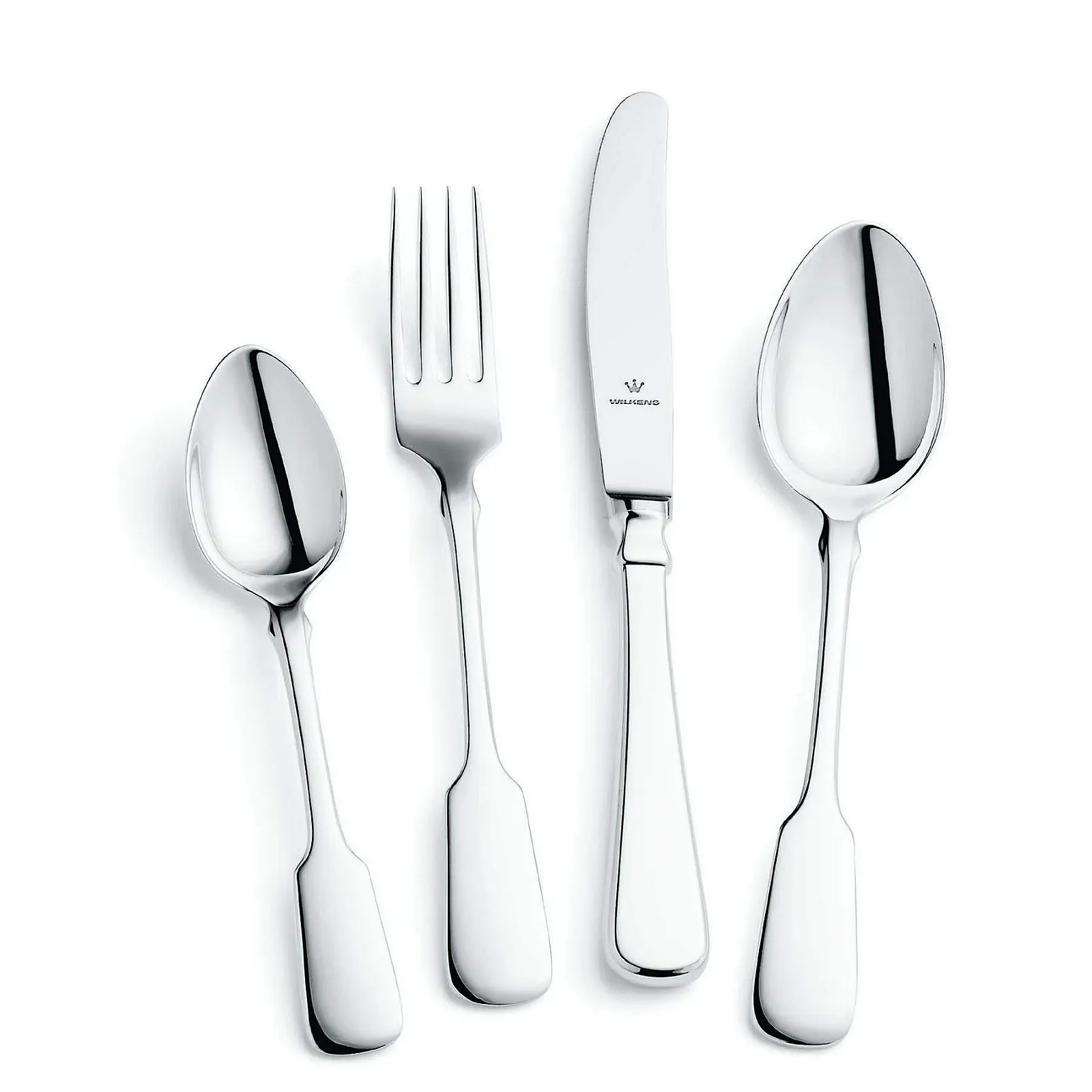 Набор детских столовых приборов WILKENS Spaten 4 предмета серебро 925 пробы, фото №2
