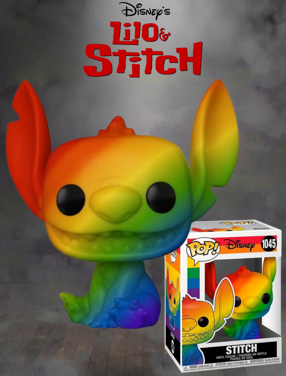 Фігурка Funko Pop Ліло та Стіч Райдужний Стіч Lilo and Stitch Rainbow Stitch фанко поп 10 см #1045, фото №2 Фігурка Funko Pop Ліло та Стіч Райдужний Стіч Lilo and Stitch Rainbow Stitch фанко поп 10 см #1045, фото №2