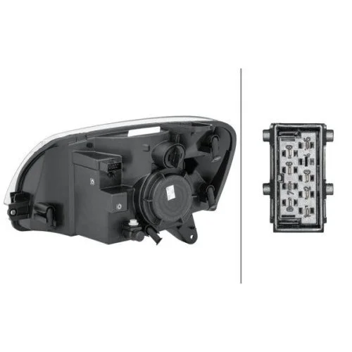 Фара головного світла HELLA 1EG 010 196-021 для CITROËN PEUGEOT DS, права, фото №2