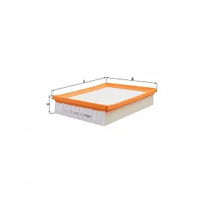 Повітряний фільтр KNECHT LX 2084 для RENAULT - Фото 1