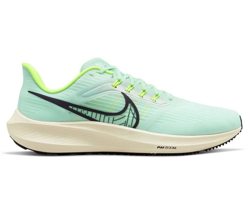 Кроссовки Nike Air Zoom Pegasus 39, светло-орехово-коричневый, красный сливовый, парусный, едва заметный вольт, фото №1