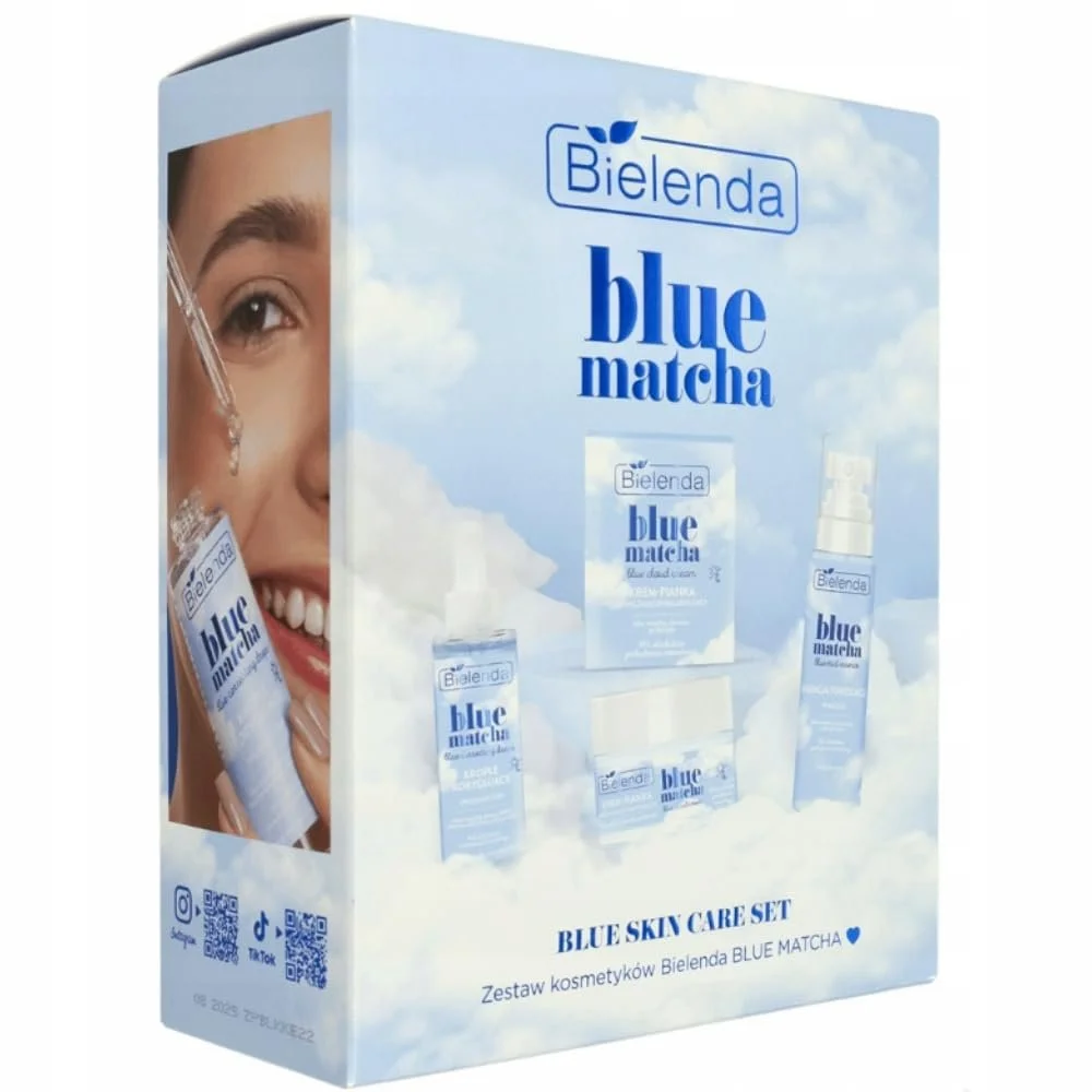 Набор Bielenda Blue Matcha: Пенка, Крем для лица, Тоник, Капли, фото №1 Набор Bielenda Blue Matcha: Пенка, Крем для лица, Тоник, Капли, фото №1