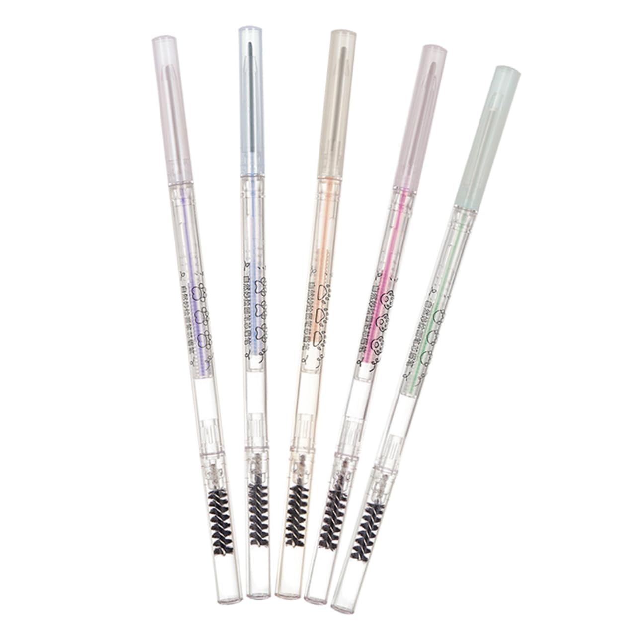 Набор FRCOLOR 5 карандашей для бровей Mint Brow Makeup Brown, фото №1