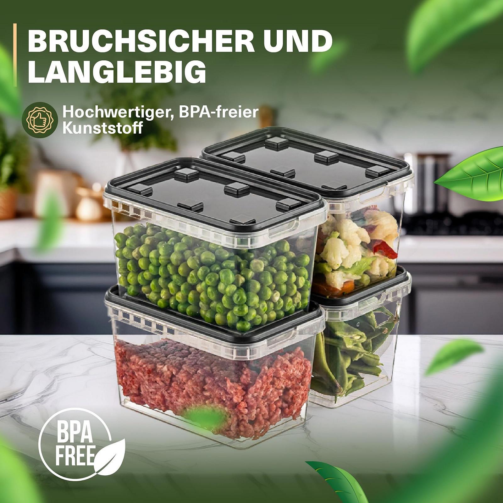 Контейнери 0.4 л 12 шт. герметичні та штабельовані, фото №7 Контейнери 0.4 л 12 шт. герметичні та штабельовані, фото №7