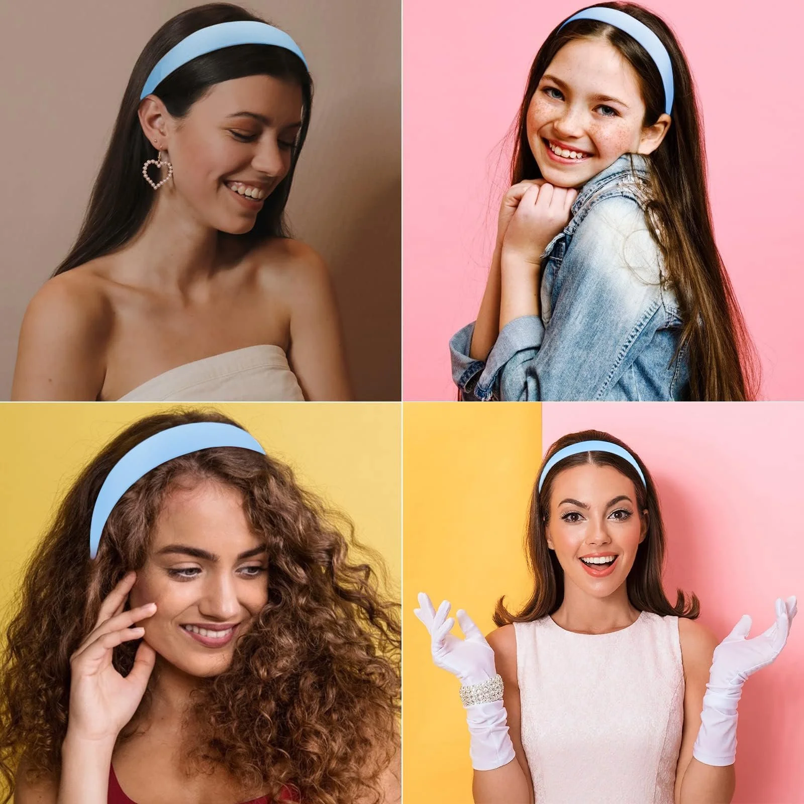 Обруч Голубой для женщин, фото №6