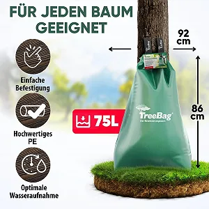 Мішок для поливу дерев Treebag 1 x 75 L PE UV-Stable synthetic.ua - Фото 1
