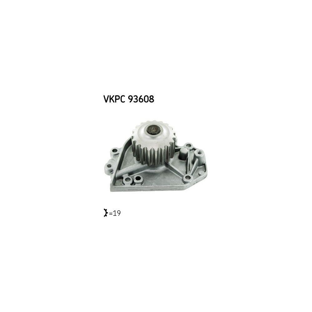 Водяной насос SKF VKPC 93608 для HONDA, фото №1