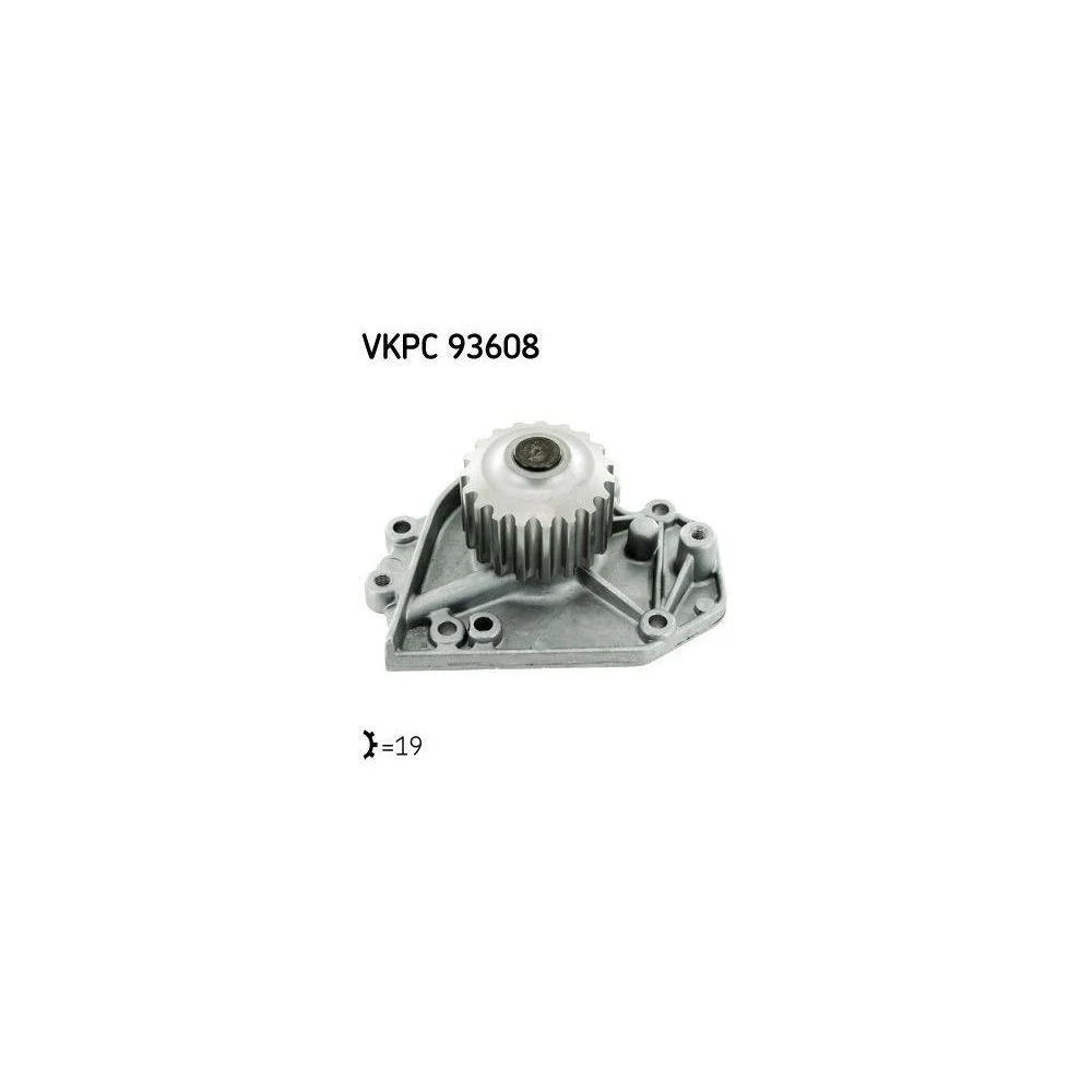 Водяной насос SKF VKPC 93608 для HONDA, фото №1