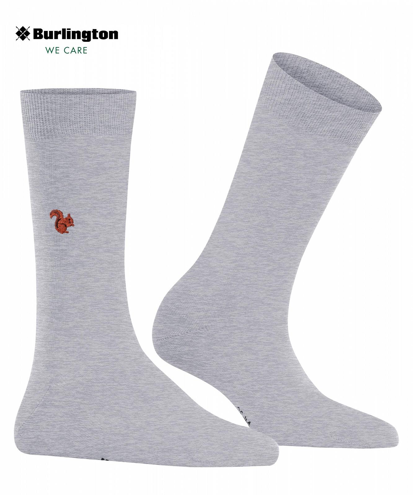 Носки Burlington Lady Женские Дышащие Органический Хлопок Усиленный Бесшовный Носок Однотонные с Вышивкой для Бизнеса на Каждый День One Size, фото №3