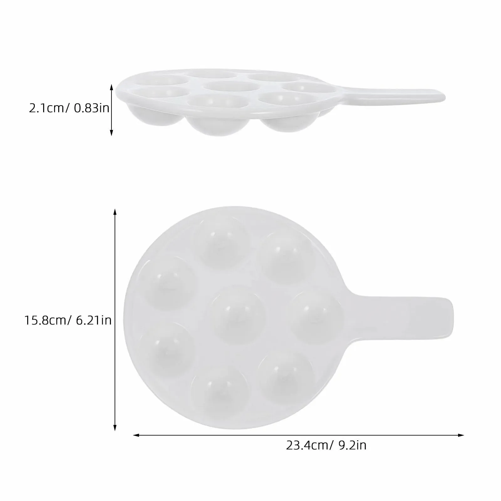 Форма для запекания улиток LIFKOME керамическая термостойкая с отверстиями для духовки и посудомоечной машины, фото №2 Форма для запекания улиток LIFKOME керамическая термостойкая с отверстиями для духовки и посудомоечной машины, фото №2