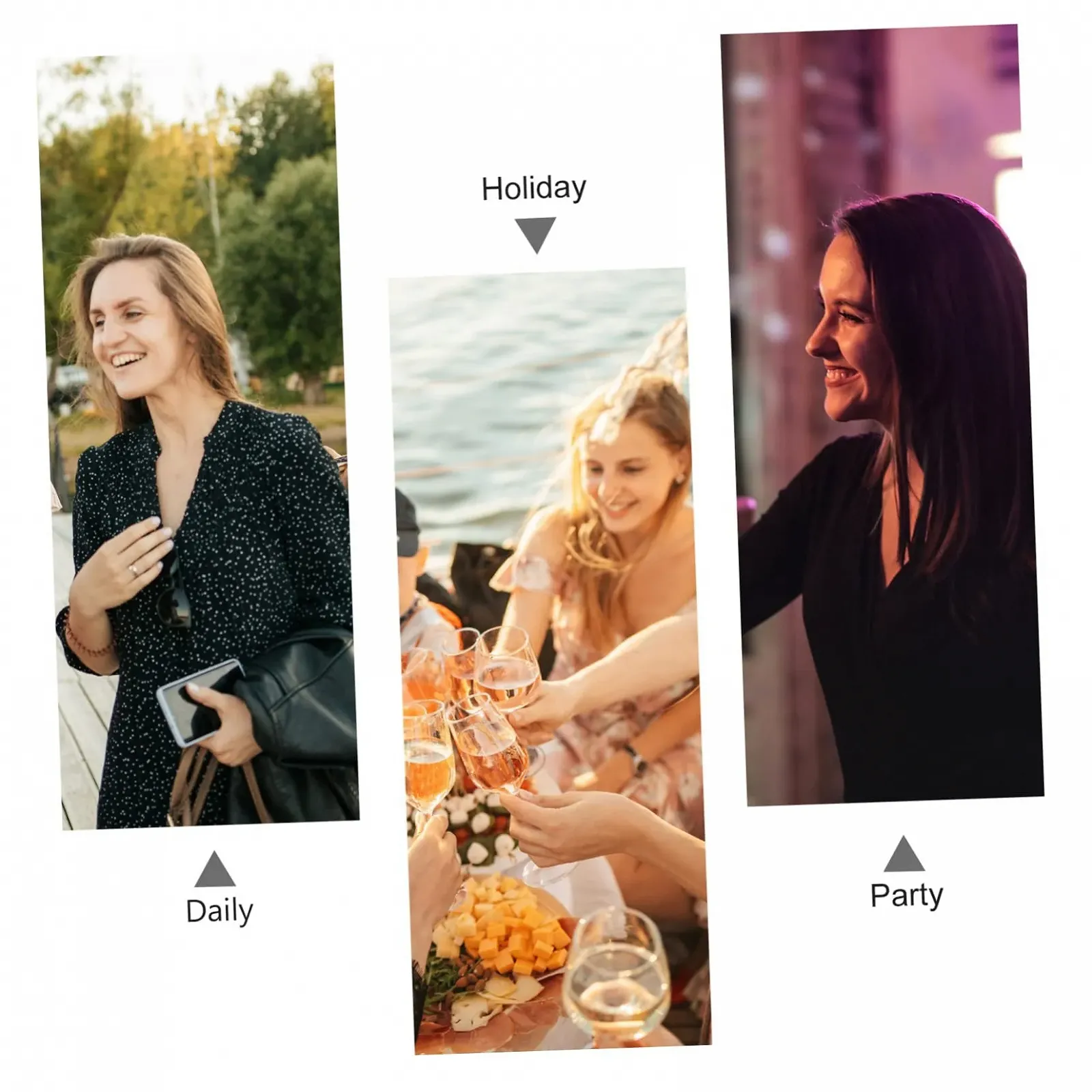 Сонцезахисні окуляри PACKOVE Вінтажний стиль для жінок та чоловіків, прозорі лінзи, фото №3