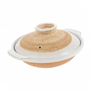 Каструля-кокор Sosoport мала японська керамічна термостійка з подвійною ручкою для рису та запіканок - Фото 1