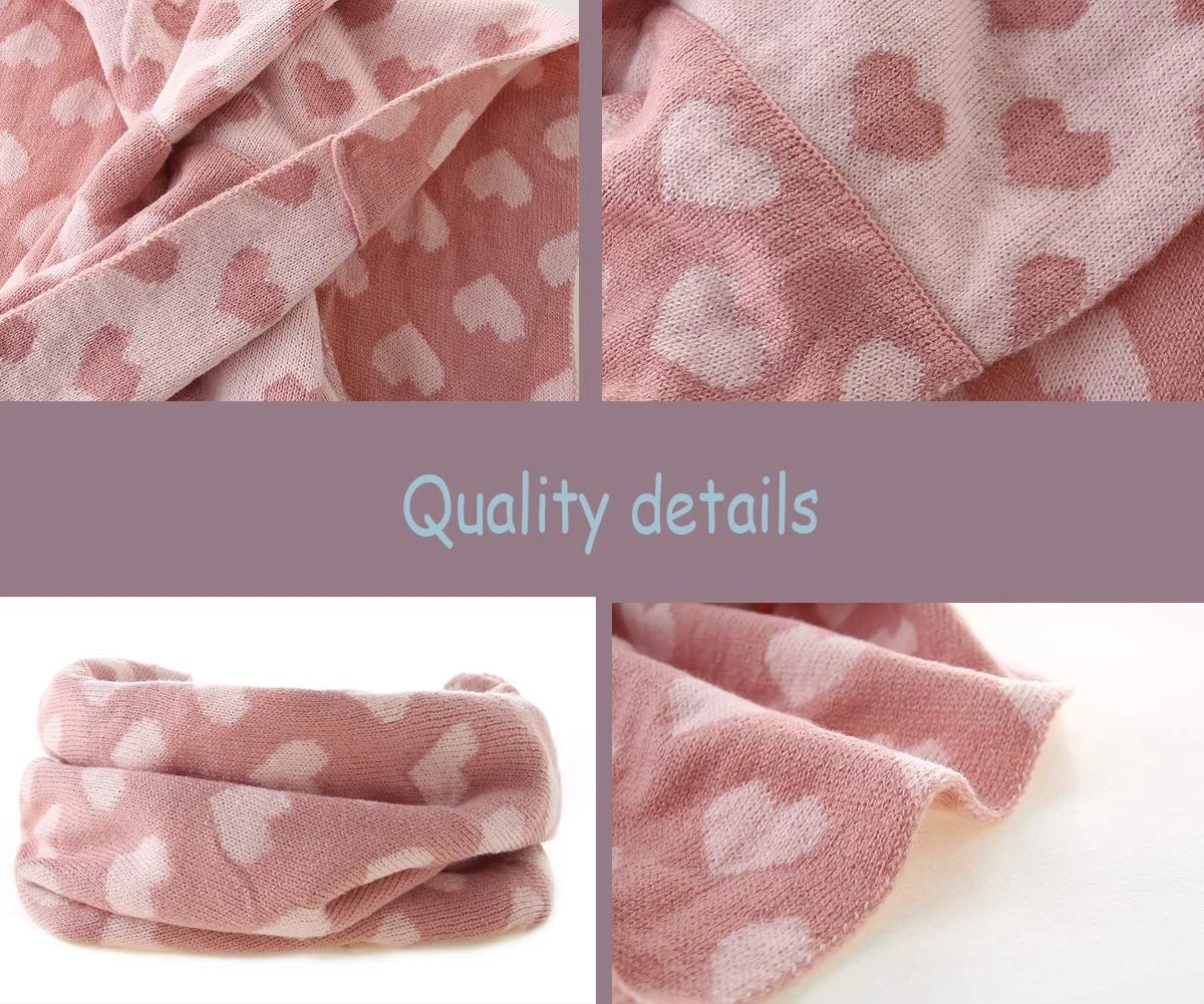 Шапка AHAHA зимняя с ушками для девочки, бини с помпоном, вязаный набор, фото №5 Шапка AHAHA зимняя с ушками для девочки, бини с помпоном, вязаный набор, фото №5