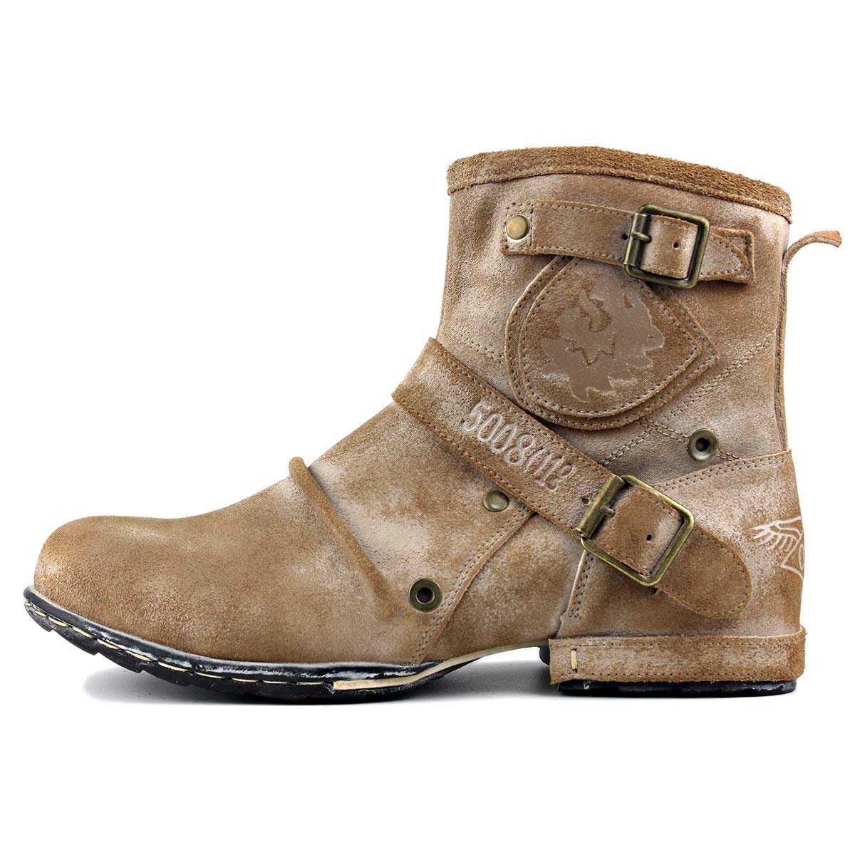 Мужские кожаные ботинки Chukka OSSTONE OS-5008-1-NH-DE-R, фото №2
