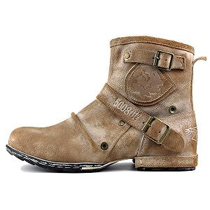Мужские кожаные ботинки Chukka OSSTONE OS-5008-1-NH-DE-R synthetic.ua - Фото 1