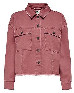 Куртка ONLY ONLCARRA LIFE L/S CROP JACKET PNT 15232484 Apple Butter Розовый XS - Фото 1